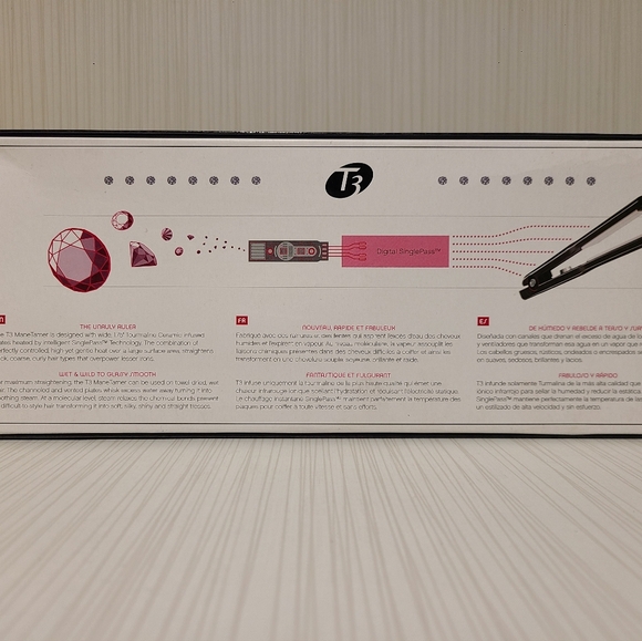 T3 Mane Tamer Hair Straightener New - Picture 2 of 6